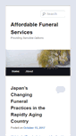 Mobile Screenshot of affordable-funeral.moneyite.com